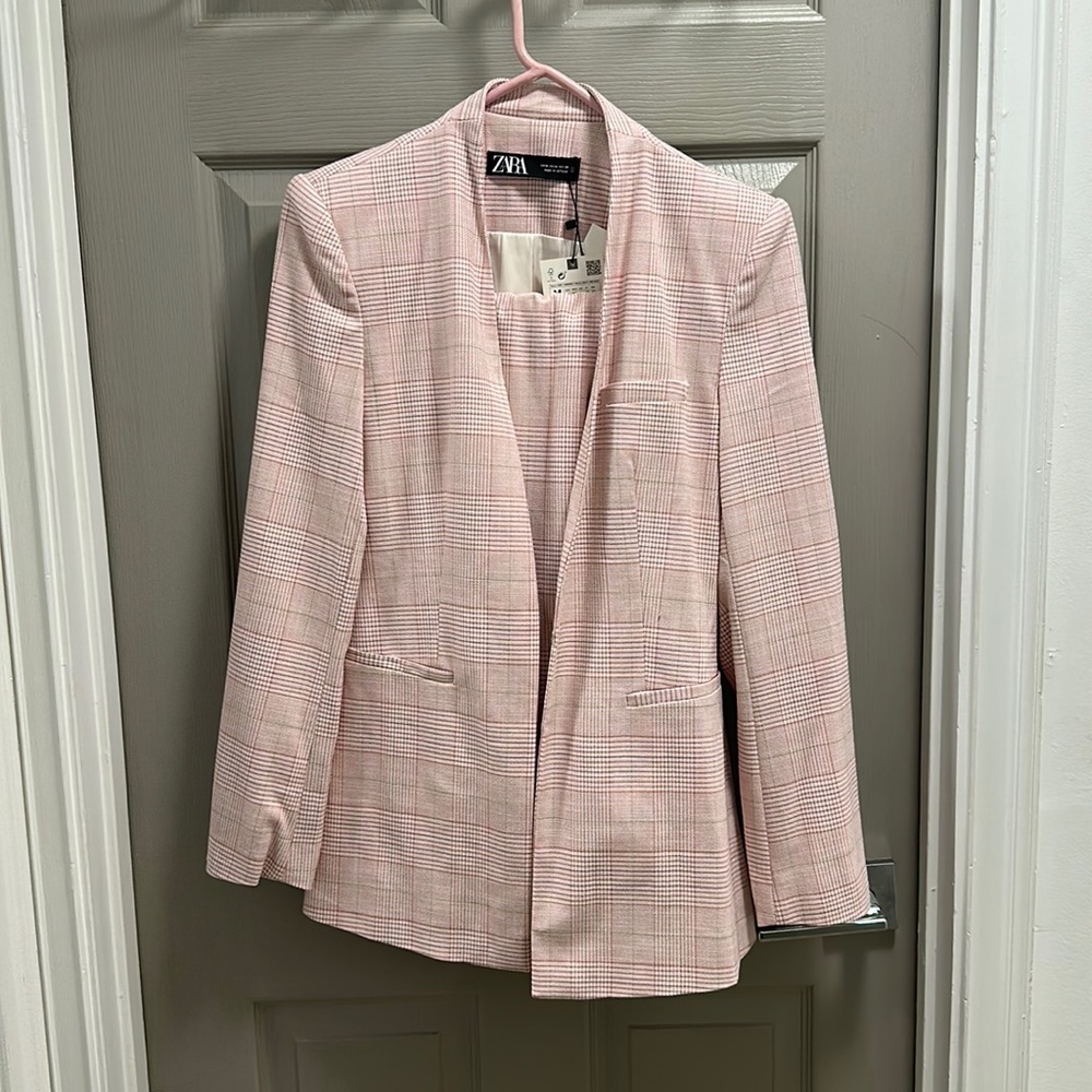 Zara two piece blazer / trouser set